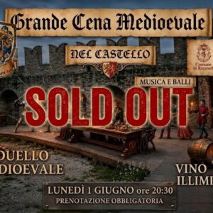 CENA MEDIEVALE AL CASTELLO - 1 Giugno