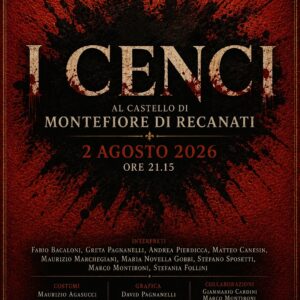 Spettacolo Teatrale-I CENCI -2 Agosto ore 21.15