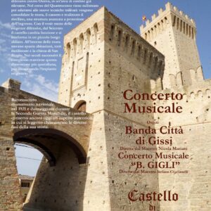 Concerto Musicale Banda Città di Gissi e "Beniamino Gigli"-Giovedì 27 agosto ore 21-