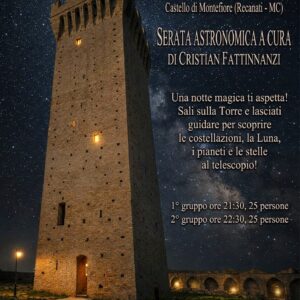 Serata Astronomica dalla Torre all'infinito 18 Settembre